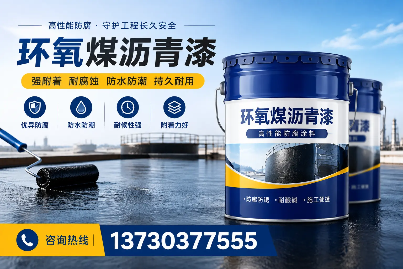 如何判断环氧煤沥青漆的质量?盐山消费者指南